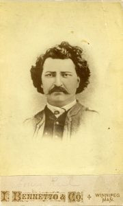 A photograph of Louis Riel, taken circa 1870